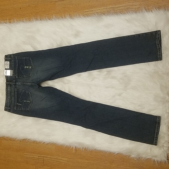 TOUCH ME BLUE  DESTROYED SKINNY JEANS - Picture 3 of 5